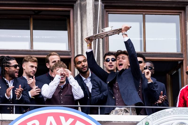 Football. Bayern Munich. Meisterfeier. 17.05.2026