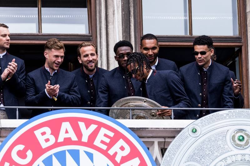 Football. Bayern Munich. Meisterfeier. 17.05.2026