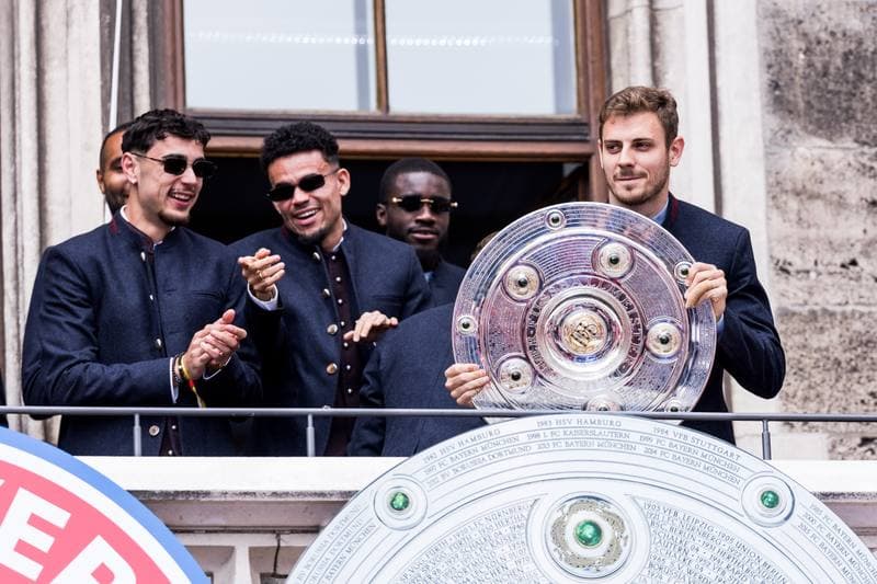 Football. Bayern Munich. Meisterfeier. 17.05.2026