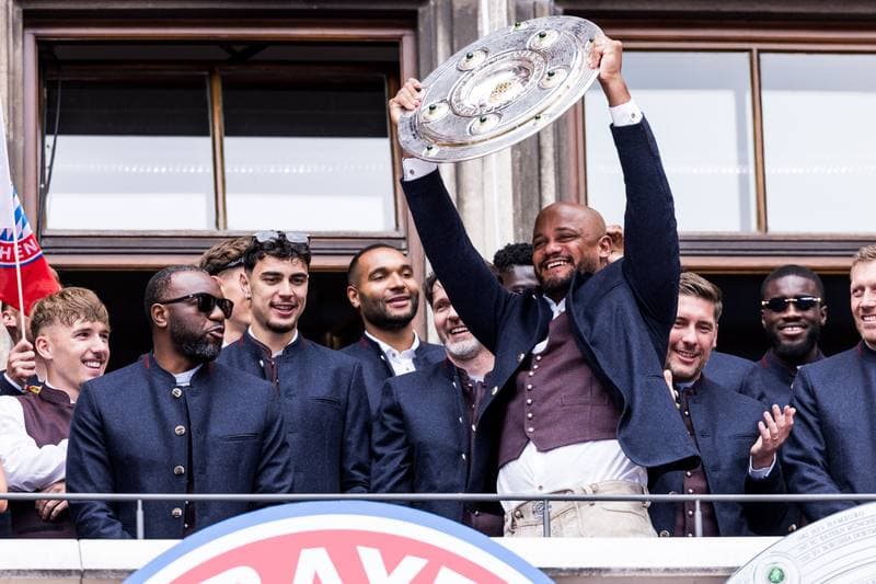 Football. Bayern Munich. Meisterfeier. 17.05.2026