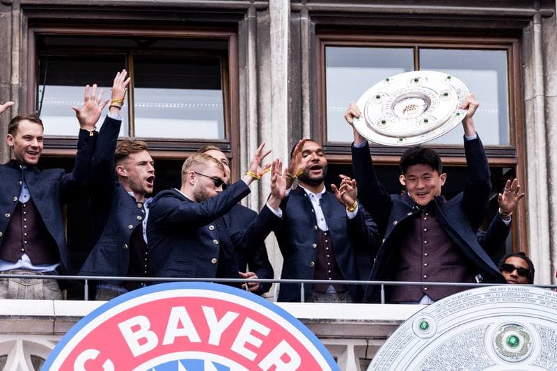 Football. Bayern Munich. Meisterfeier. 17.05.2026