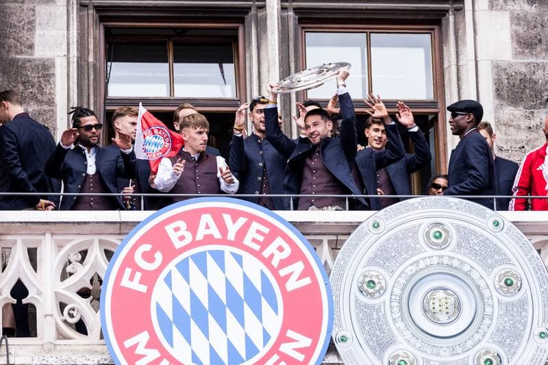 Football. Bayern Munich. Meisterfeier. 17.05.2026