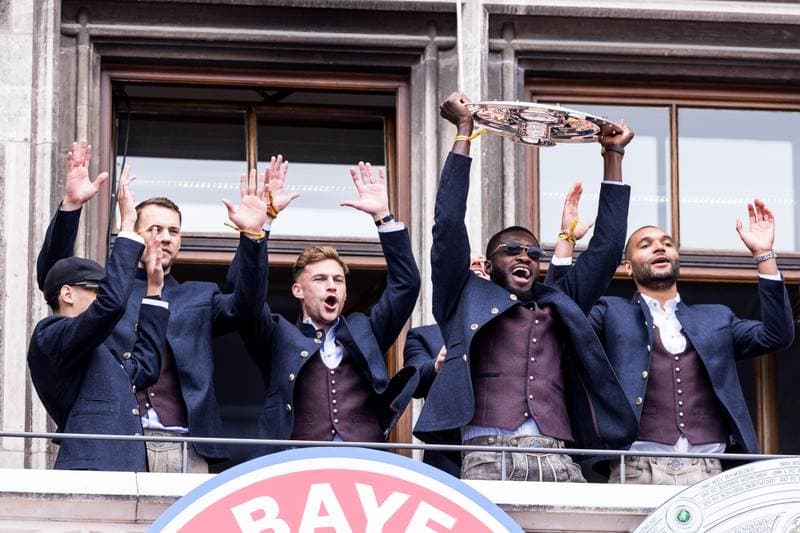 Football. Bayern Munich. Meisterfeier. 17.05.2026