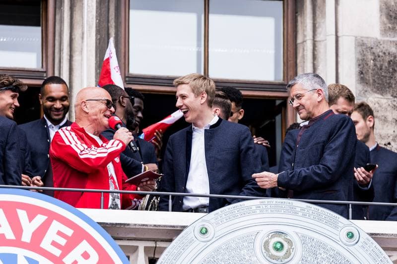 Football. Bayern Munich. Meisterfeier. 17.05.2026
