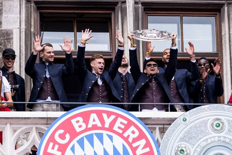 Football. Bayern Munich. Meisterfeier. 17.05.2026