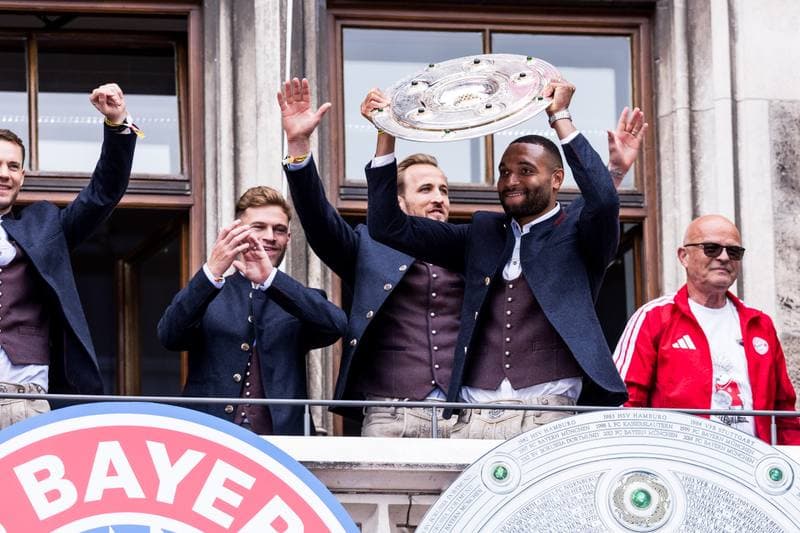 Football. Bayern Munich. Meisterfeier. 17.05.2026