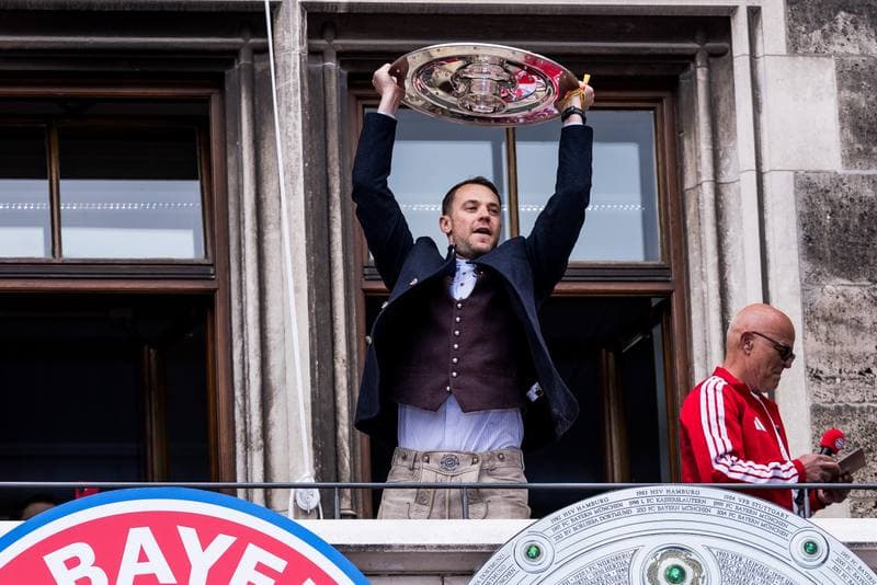 Football. Bayern Munich. Meisterfeier. 17.05.2026