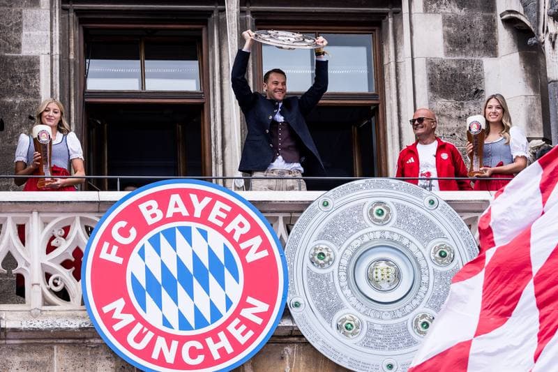 Football. Bayern Munich. Meisterfeier. 17.05.2026