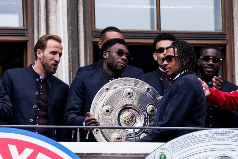 Football. Bayern Munich. Meisterfeier. 17.05.2026
