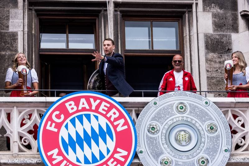 Football. Bayern Munich. Meisterfeier. 17.05.2026