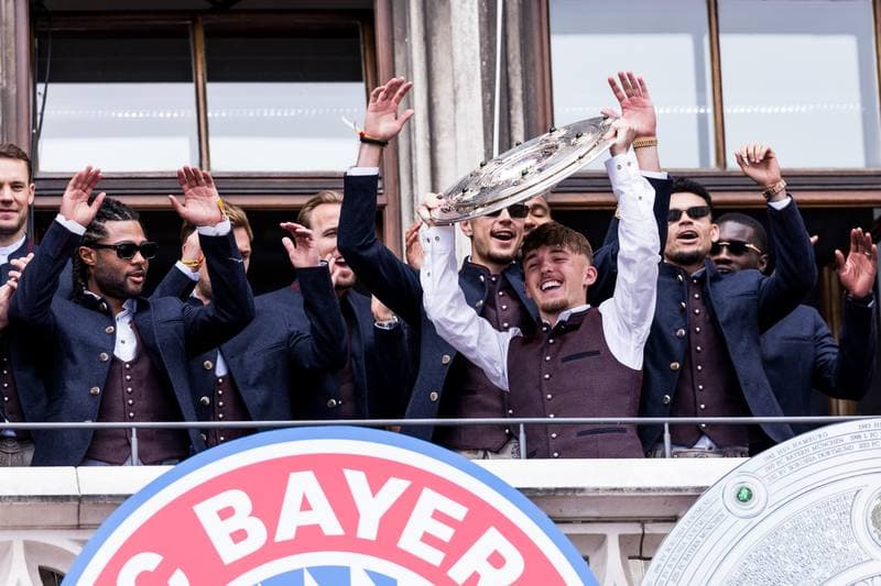Football. Bayern Munich. Meisterfeier. 17.05.2026