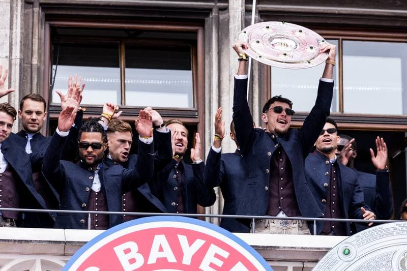 Football. Bayern Munich. Meisterfeier. 17.05.2026