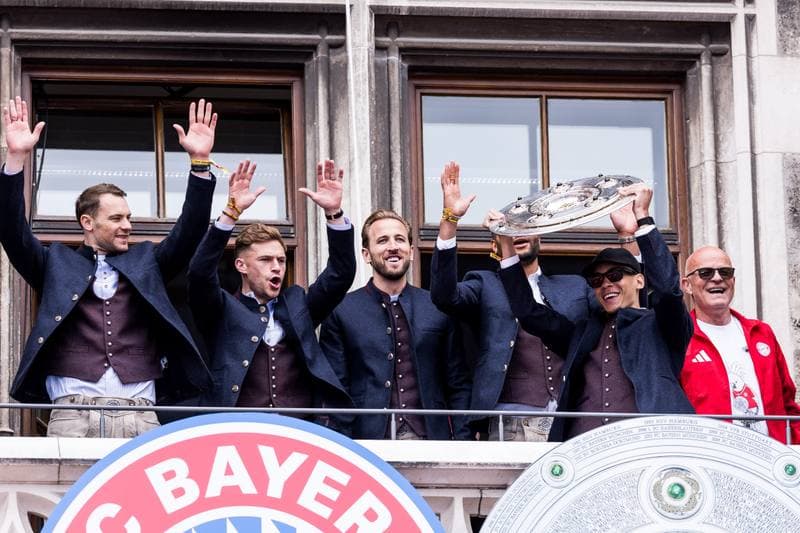 Football. Bayern Munich. Meisterfeier. 17.05.2026