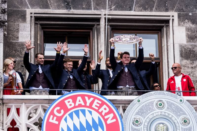 Football. Bayern Munich. Meisterfeier. 17.05.2026