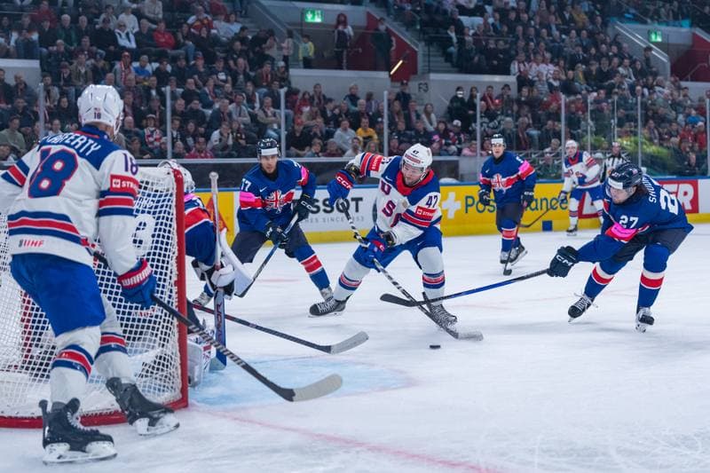 Ice Hockey. IIHF Ice Hockey World Championship. Great Britain - United States. 17.05.2026