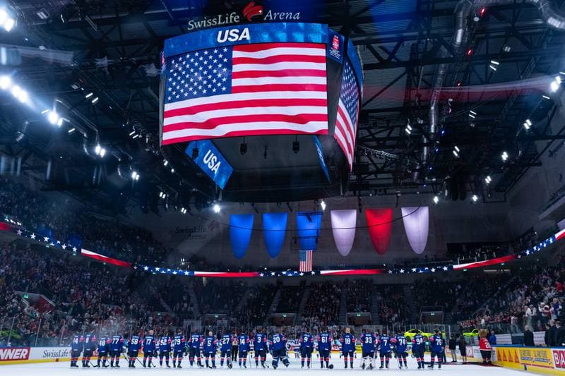 Ice Hockey. IIHF Ice Hockey World Championship. Great Britain - United States. 17.05.2026