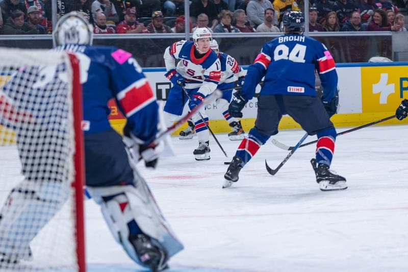 Ice Hockey. IIHF Ice Hockey World Championship. Great Britain - United States. 17.05.2026