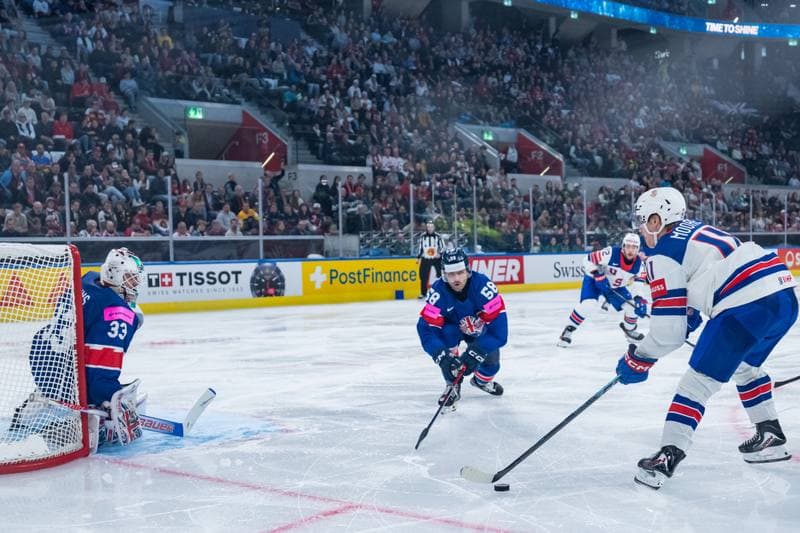 Ice Hockey. IIHF Ice Hockey World Championship. Great Britain - United States. 17.05.2026
