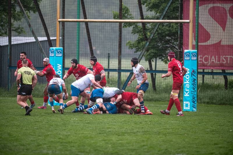 Rugby. Ekstraliga. Juvenia Krakow - Ogniwo Sopot. 17.05.2026