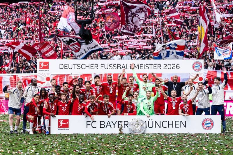 Football. Bundesliga. FC Bayern Munich - 1. FC Koln. 16.05.2026
