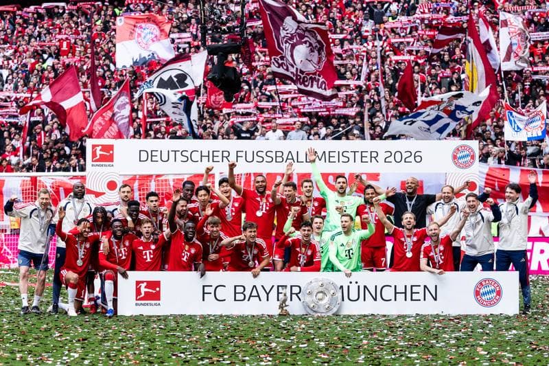 Football. Bundesliga. FC Bayern Munich - 1. FC Koln. 16.05.2026