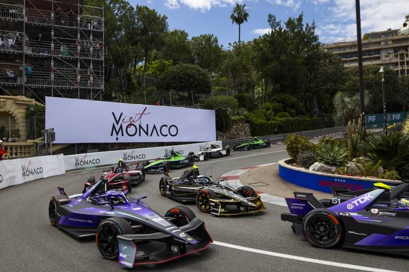 Motorsport. ABB FIA Formula E World Championship. Monaco ePrix. 16.05.2026