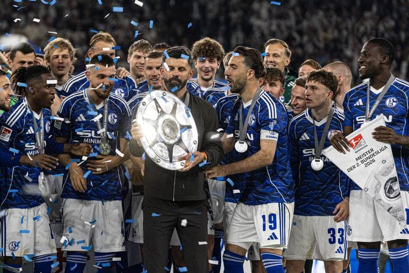 Football. 2. Bundesliga. Schalke 04 - Eintracht Braunschweig. 17.05.2026