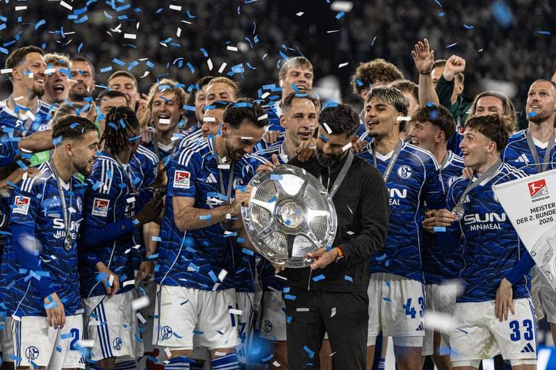 Football. 2. Bundesliga. Schalke 04 - Eintracht Braunschweig. 17.05.2026