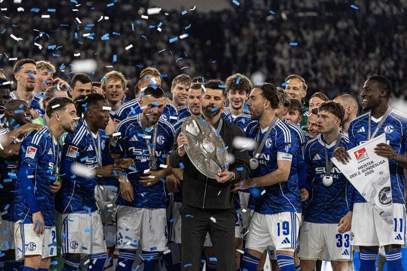 Football. 2. Bundesliga. Schalke 04 - Eintracht Braunschweig. 17.05.2026