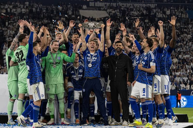 Football. 2. Bundesliga. Schalke 04 - Eintracht Braunschweig. 17.05.2026