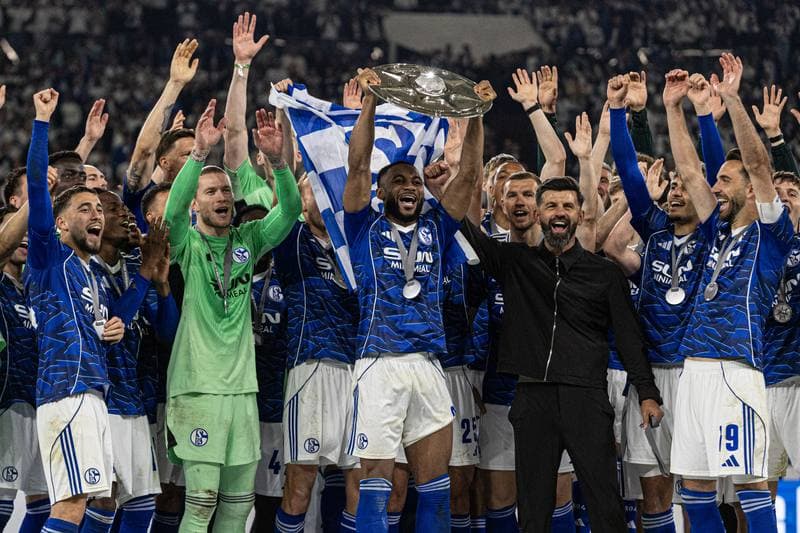 Football. 2. Bundesliga. Schalke 04 - Eintracht Braunschweig. 17.05.2026