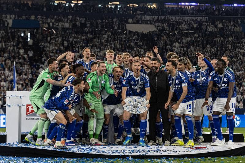 Football. 2. Bundesliga. Schalke 04 - Eintracht Braunschweig. 17.05.2026
