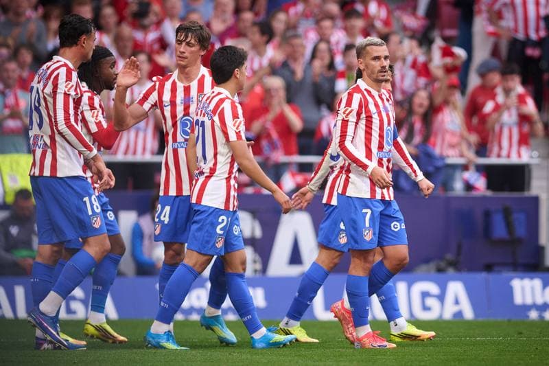 Football. La Liga. Atletico Madrid - Girona FC. 17.05.2026