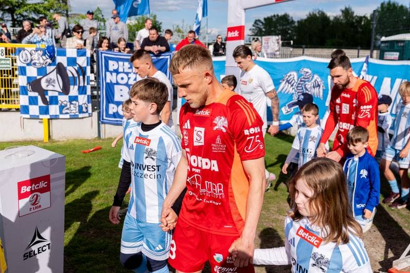 Football. Betclic 2 liga. Swit Szczecin - Slask Wroclaw II. 17.05.2026