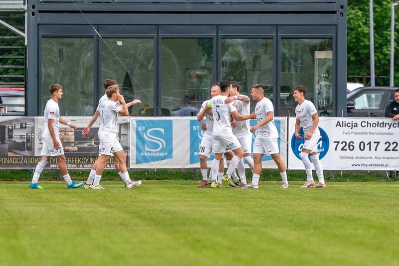 Football. Betclic 2 liga. Swit Szczecin - Slask Wroclaw II. 17.05.2026