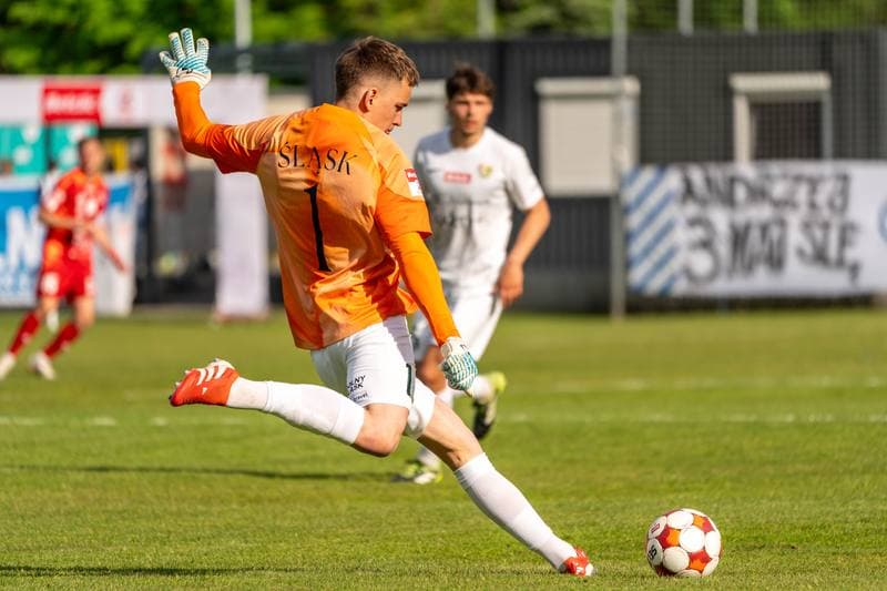 Football. Betclic 2 liga. Swit Szczecin - Slask Wroclaw II. 17.05.2026