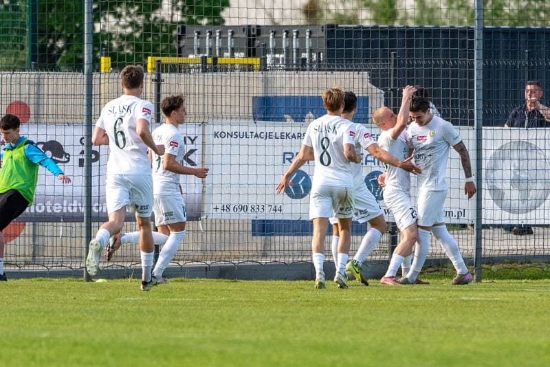 Football. Betclic 2 liga. Swit Szczecin - Slask Wroclaw II. 17.05.2026