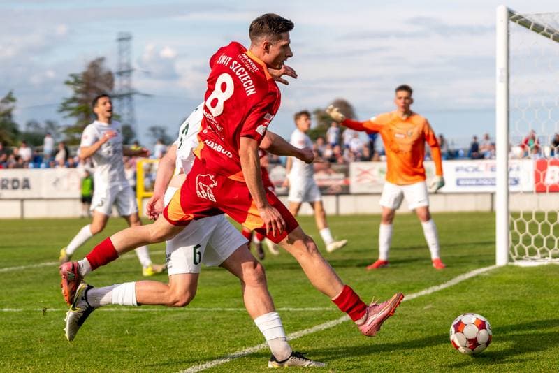 Football. Betclic 2 liga. Swit Szczecin - Slask Wroclaw II. 17.05.2026