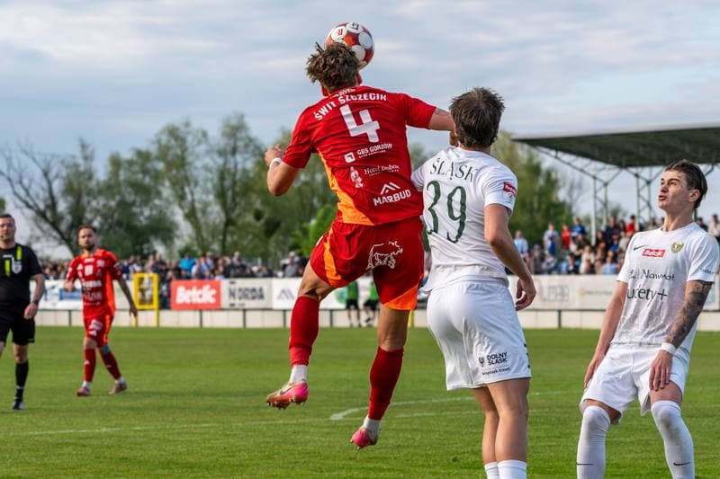 Football. Betclic 2 liga. Swit Szczecin - Slask Wroclaw II. 17.05.2026