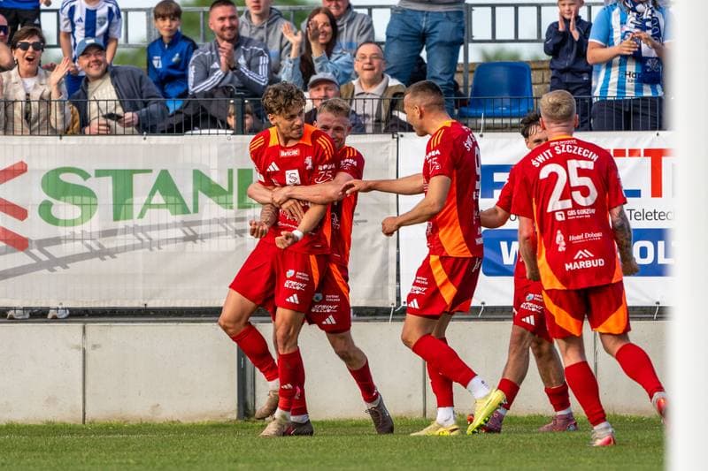Football. Betclic 2 liga. Swit Szczecin - Slask Wroclaw II. 17.05.2026