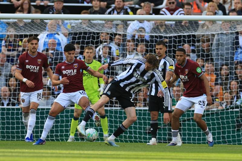Football. Premier League. Newcastle United - West Ham United. 17.05.2026