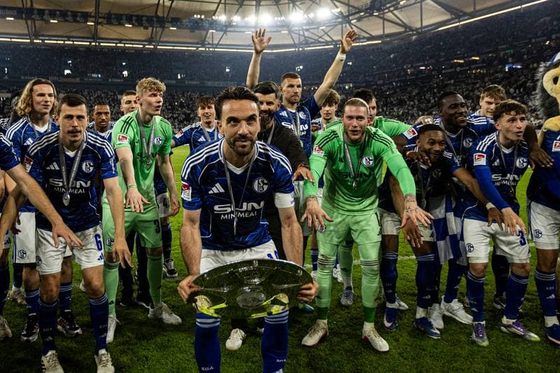 Football. 2. Bundesliga. Schalke 04 - Eintracht Braunschweig. 17.05.2026