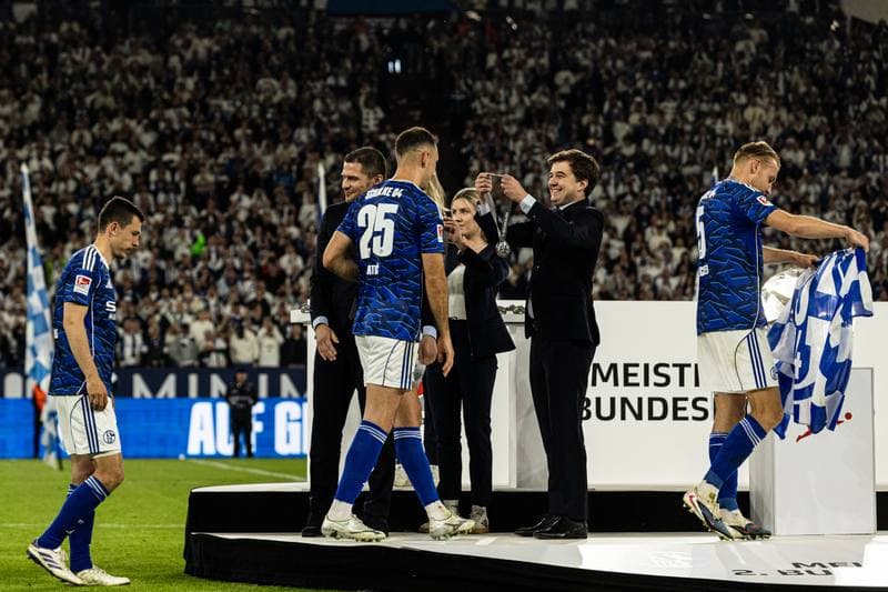 Football. 2. Bundesliga. Schalke 04 - Eintracht Braunschweig. 17.05.2026