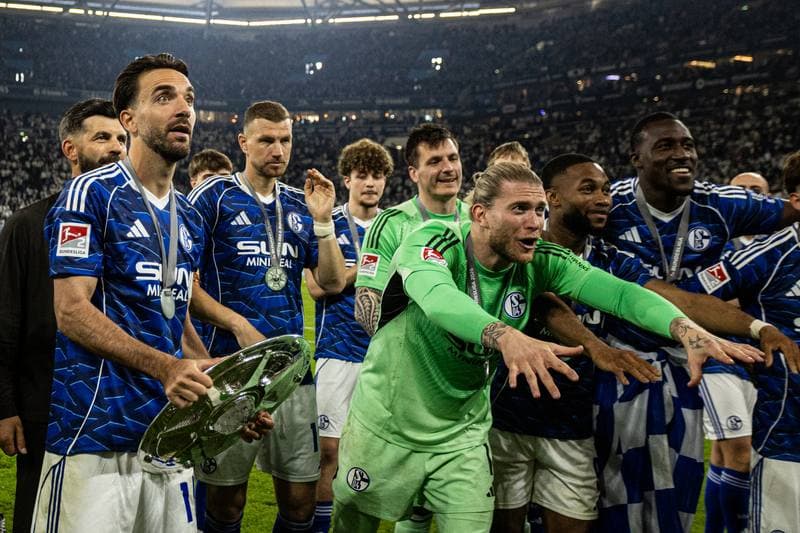 Football. 2. Bundesliga. Schalke 04 - Eintracht Braunschweig. 17.05.2026