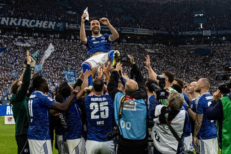 Football. 2. Bundesliga. Schalke 04 - Eintracht Braunschweig. 17.05.2026