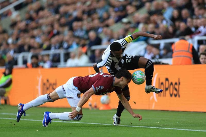 Football. Premier League. Newcastle United - West Ham United. 17.05.2026