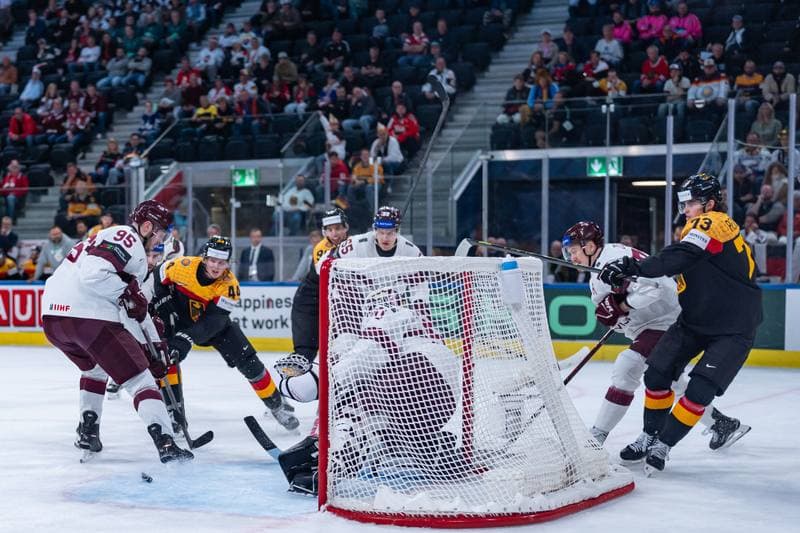 Ice Hockey. IIHF Ice Hockey World Championship. Germany - Latvia. 17.05.2026