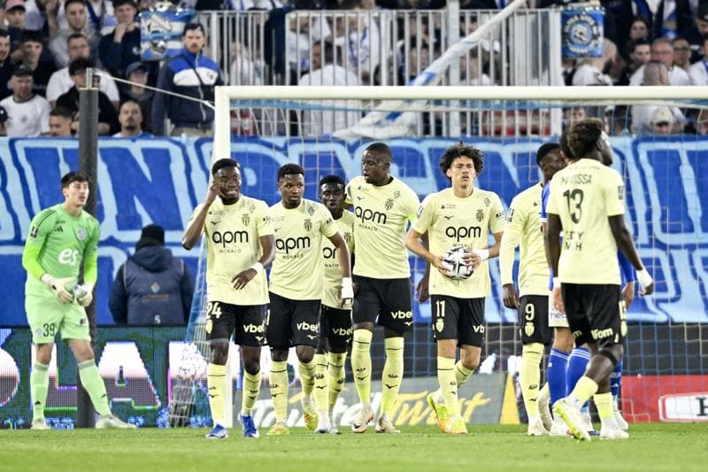 Football. Ligue 1. RC Strasbourg - AS Monaco. 17.05.2026