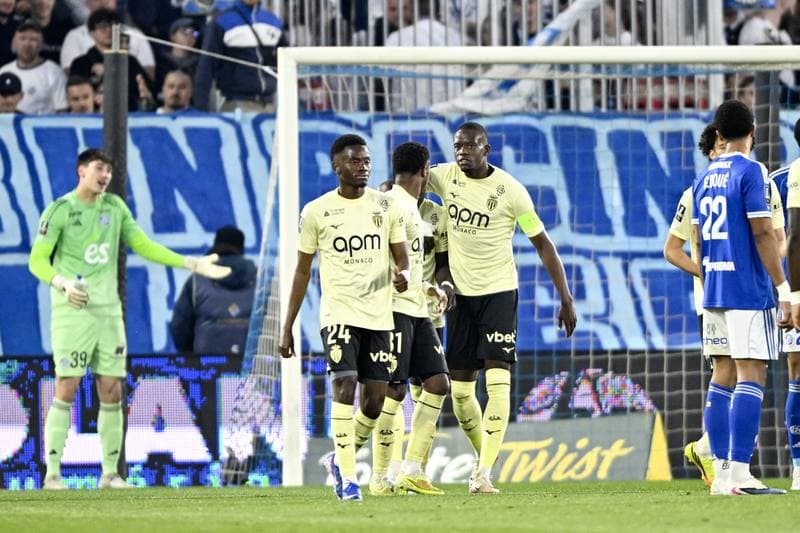 Football. Ligue 1. RC Strasbourg - AS Monaco. 17.05.2026