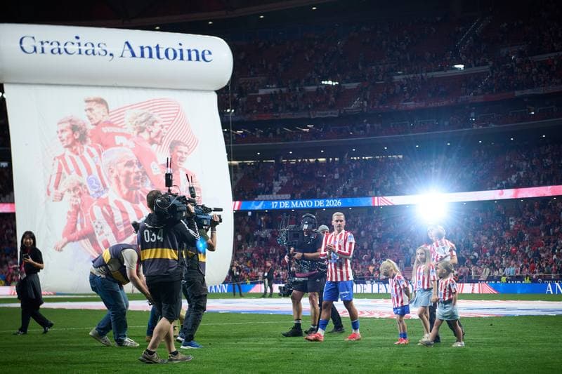 Football. La Liga. Atletico Madrid - Girona FC. 17.05.2026